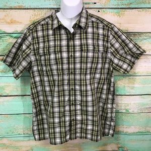 The North Face Mens Short Sleeve Button Down